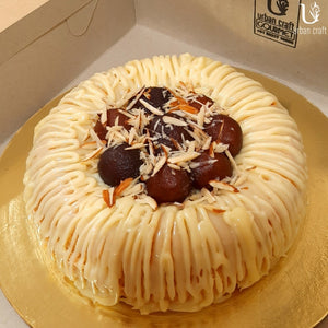 Malai Rabdi & Gulab Jamun Cake