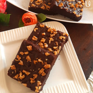 Jowar Walnut Brownies Brownie