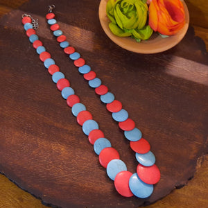 Cascading Disc Necklace