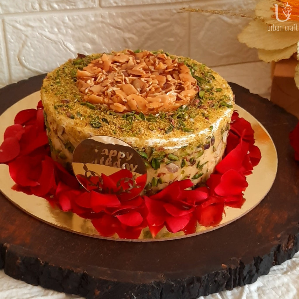 Pistachio Rose Nougatine