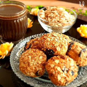 Banana & Oatmeal Cookies Biscuits