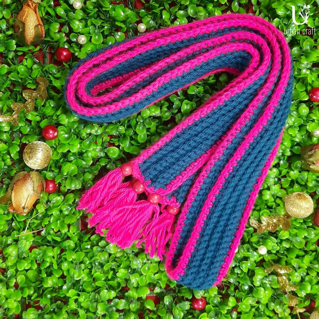 Blue-Pink Stole