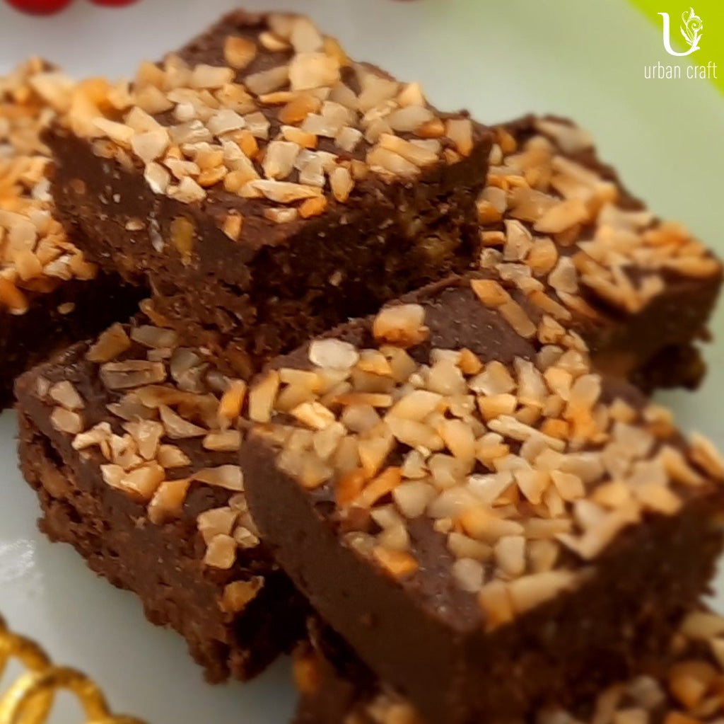 Chocolate & Coconut Fudge 300Gms