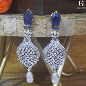 Gracious Blue Earrings