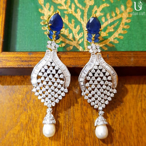 Gracious Blue Earrings