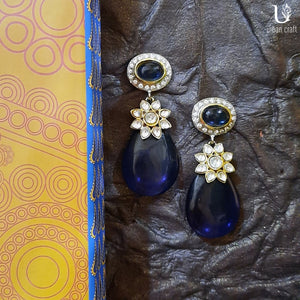 Kundan Blossom Earrings