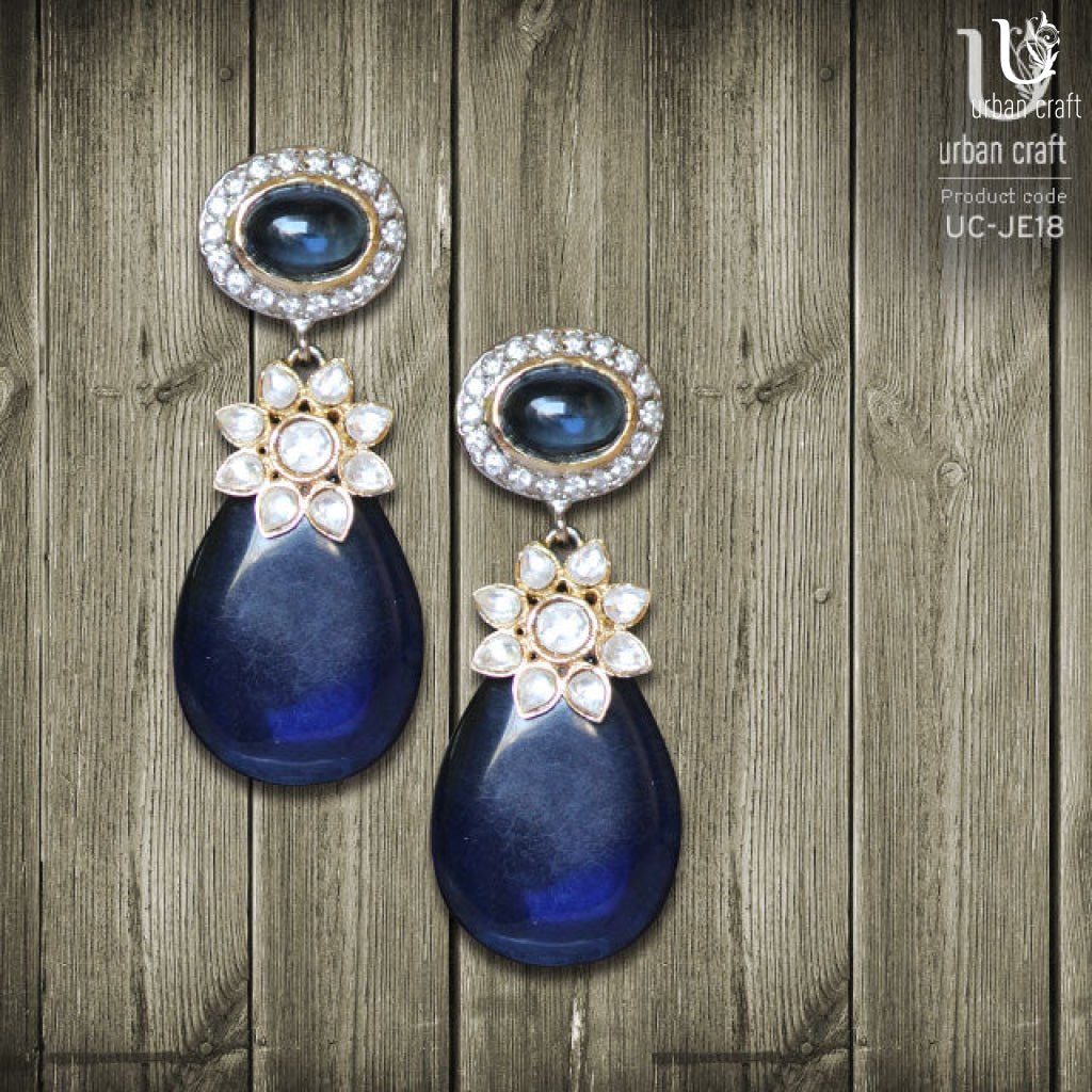 Kundan Blossom Earrings