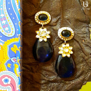 Kundan Blossom Earrings