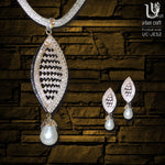 Load image into Gallery viewer, Pearl Bloom Pendant Set Jewelry Sets
