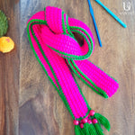 Load image into Gallery viewer, Pink &amp; Green Stole
