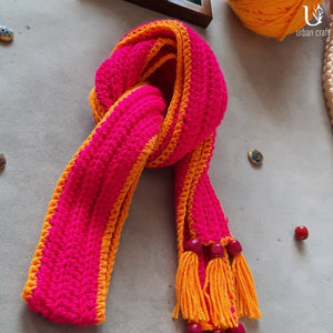 Pink & Orange Stole