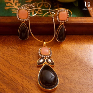 Pretty In Pink N Black Jewelry Sets