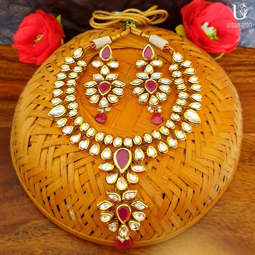 Royal Kundan-Ruby Set Jewelry Sets