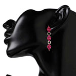 Load image into Gallery viewer, Sparkle-N-Shine Pink Earrings
