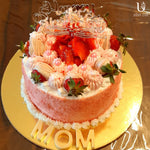 Load image into Gallery viewer, Strawberry Pink Velvet Cake Cakes &amp; Dessert Bars
