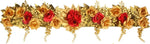 Load image into Gallery viewer, Toran In Golden Leaves &amp; Red Roses
